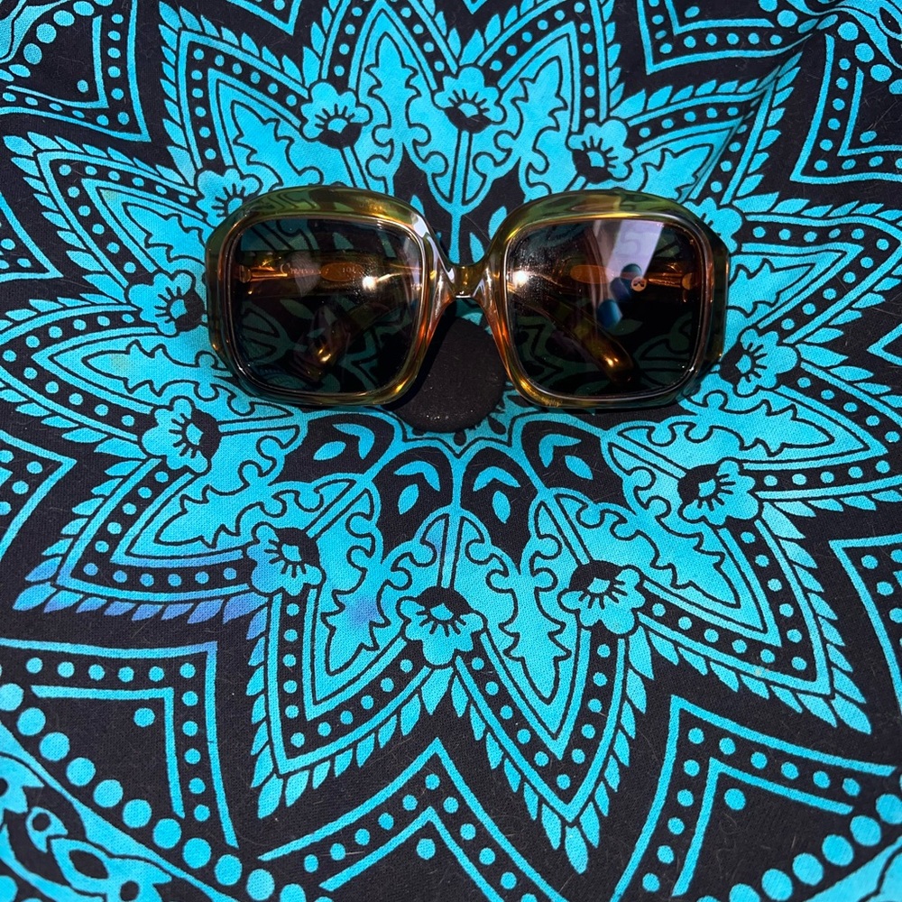 Rare Vintage 1970s Christian Dior C05 amber sunglasses 😍😎